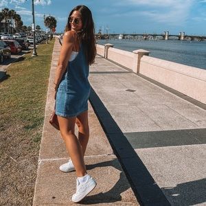 90s denim dress